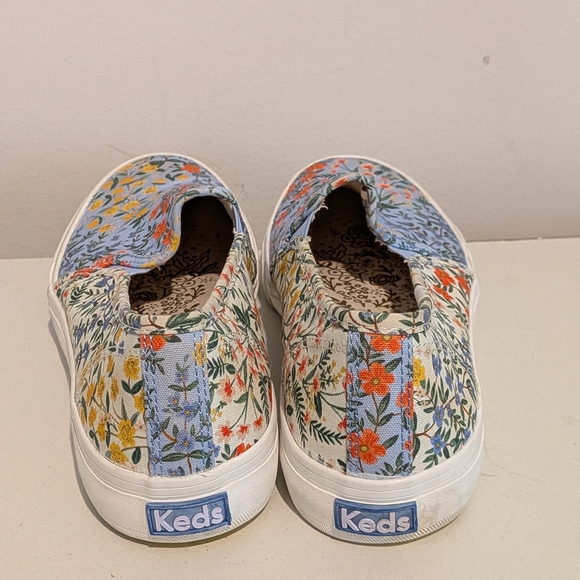 Keds x Rifle Paper Co. Double Decker Wildwood Rifle Paper Co x Keds Woman's 8 - Picture 12 of 14